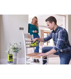 Kit valigetta trapano avvitatore, smerigliatrice angolare, levigatrice palmare e seghetto gattuccio a batteria ryobi "r18dd3 + r18ag + rps18 + rrs1801" 2 batterie 18v 2ah/4ah