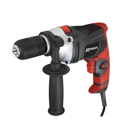 Kit valigetta trapano avvitatore a percussione elettrico ribimex "prkit92fp" 92 accessori 810 w