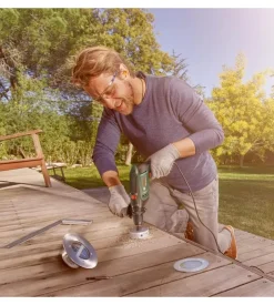 Kit valigetta trapano battente a percussione elettrico bosch 