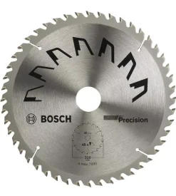 Lama per sega circolare "precision" 210x2x30 - 48 denti - bosch.