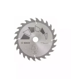 Lama per sega circolare "standard - basic" 160x2.2x20/16 - 24 denti - bosch.