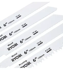 Lame di ricambio per sega a gattuccio ryobi rak06rb - ryobi