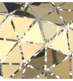 Lampada a sospensione media "andromeda" nera e oro, e27