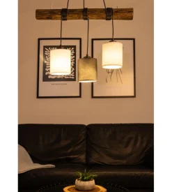 Lampada a sospensione onli "pinocio" 3 luci 3xe27