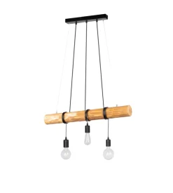 Lampada a sospensione onli "truda" 3 luci, e27