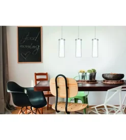 Lampada a sospensione "pinto"  in vetro, e27