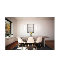 Lampada a sospensione "pinto" in vetro, e27