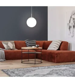 Lampada a sospensione "rondo" vetro, e27