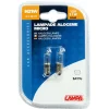 Lampada alogena micro 12v - h21w - 21w - bay9s - 2 pz  - d/blister  58121