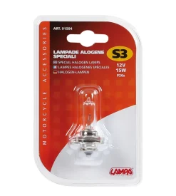 Lampada alogena s3 12v/15w p26s  91504