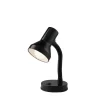Lampada da scrivania in metallo nero, 60w