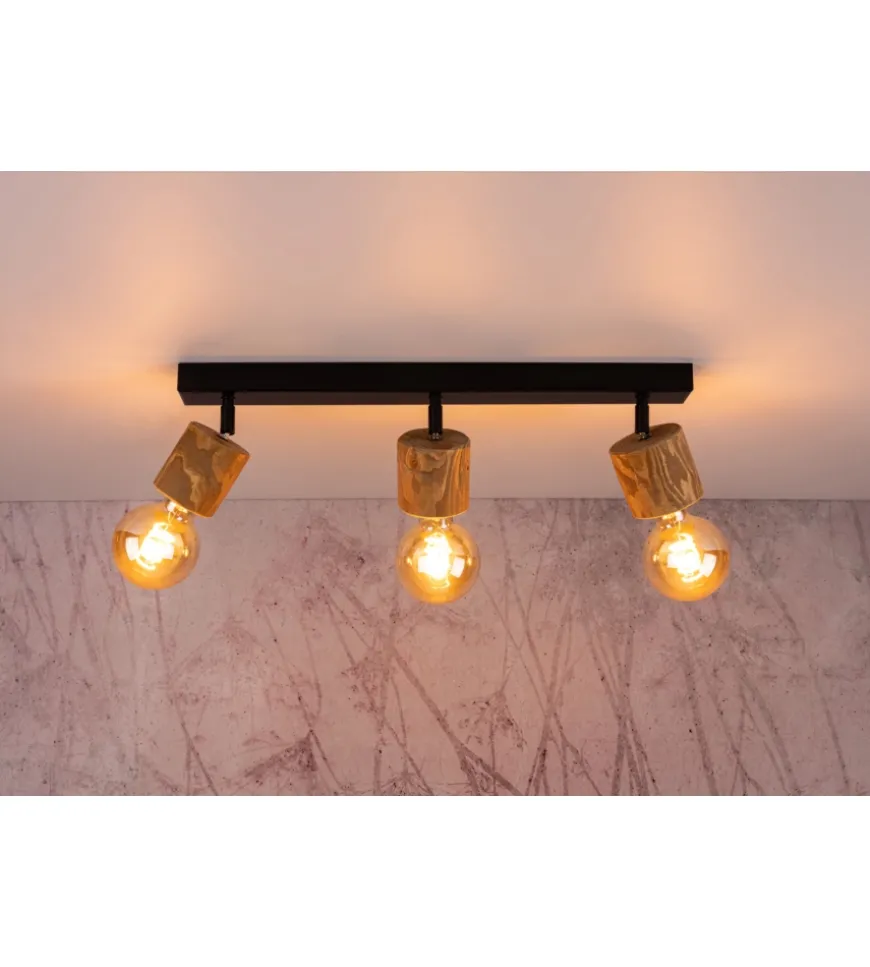 Lampada da soffitto onli "matilde" barra 3 luci e27