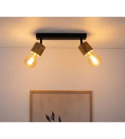 Lampada da soffitto onli "matilde" 2 luci, e27