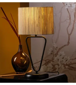 Lampada da tavolo 1 luce onli "grande" legno e27