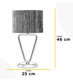 Lampada da tavolo 1 luce onli 