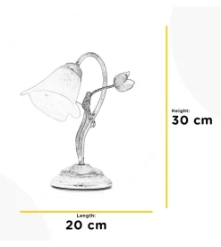 Lampada da tavolo 1 luce onli 