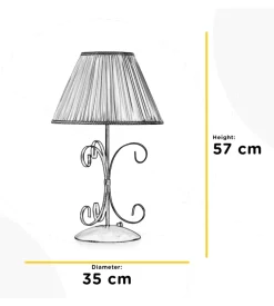 Lampada da tavolo 1 luce onli 