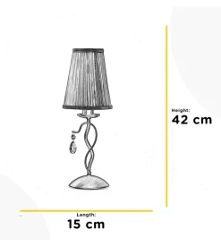 Lampada da tavolo 1 luce onli 