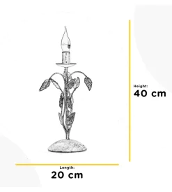 Lampada da tavolo 1 luce onli 