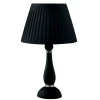 Lampada da tavolo "alfiere" nero 32x54 cm, max 60w