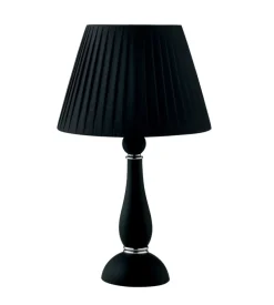 Lampada da tavolo "alfiere" nero 32x54 cm, max 60w