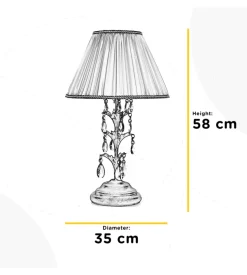 Lampada da tavolo grande 