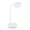 Lampada da tavolo led eglo "cabales" bianco 3000k