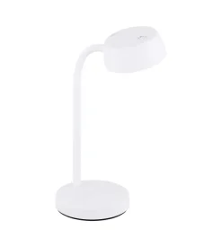 Lampada da tavolo led eglo "cabales" bianco 3000k