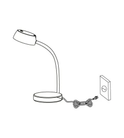 Lampada da tavolo led eglo 