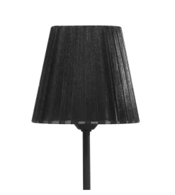 Lampada da tavolo "loris" nero, e14