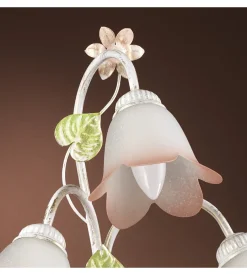 Lampada da tavolo onli "botton d'oro" 3 luci, e14