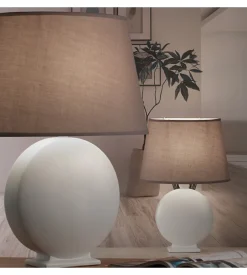 Lampada da tavolo onli "grande ceramica zen", e27