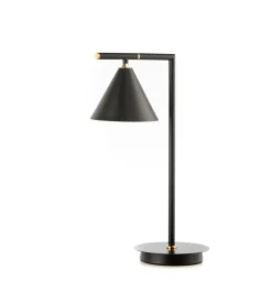 Lampada da tavolo "taka" nero, e27