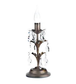 Lampada da tavolo "teresa" bronzo, e14