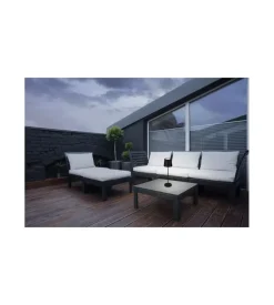 Lampada led da esterno eglo "cabozo" nero ricaricabile 2400/3000/4000k