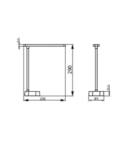 Lampada led da tavolo philips "tilpa" bianco 5000k