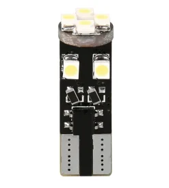 Lampada 12v hyper-led 24 - 8 smd x 3 chips - (t10) - trifocus - w2,1x9,5d - 2 pz  58464