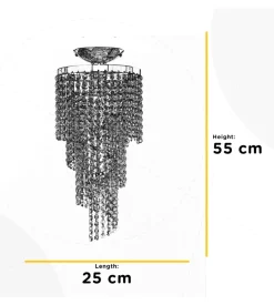 Lampadario 1 luce onli 