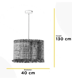 Lampadario 1 luce onli 