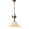 Lampadario 1 luce onli "sonia" bronzo e27 30 cm