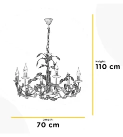 Lampadario 6 luci onli 