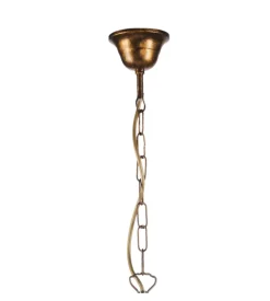 Lampadario 3 luci onli "delia" bronzo e14
