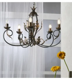 Lampadario 5 luci onli 