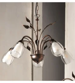 Lampadario 5 luci onli 