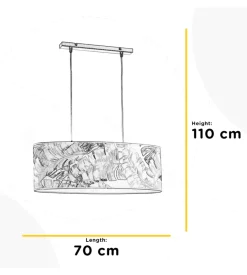 Lampadario 2 luci onli 