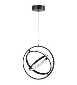 Lampadario led onli "vity" nero 30w