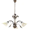 Lampadario "lucrezia" 3 luci bronzo, e14
