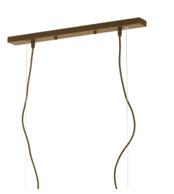 Lampadario onli "camino" bronzo 2 luci, e27