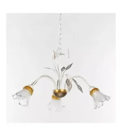 Lampadario onli "lancia" 3 luci, e14