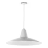 Lampadario onli "sombrero" bianco diametro 65 cm, e27
